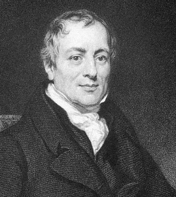Retrato de David Ricardo.